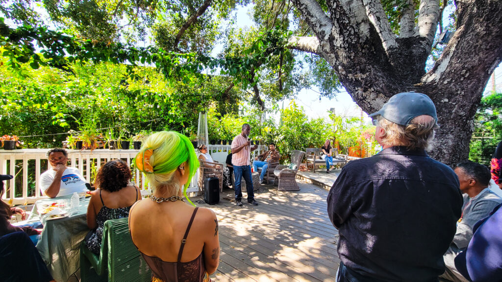 Why one NY team wanted their dessert delicacy inside of this LA garden party